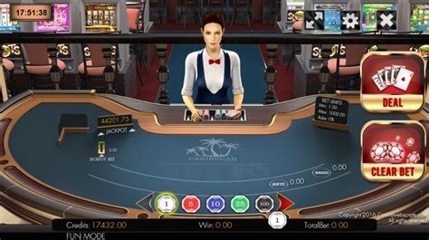 Play Caribbean Poker 3d Dealer slot